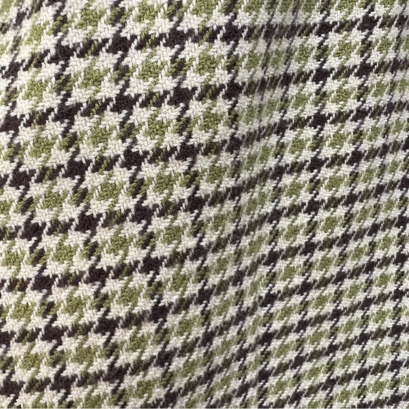 Talbots Tweed Green and Brown Blazer Jacket Fall - Picture 11 of 12